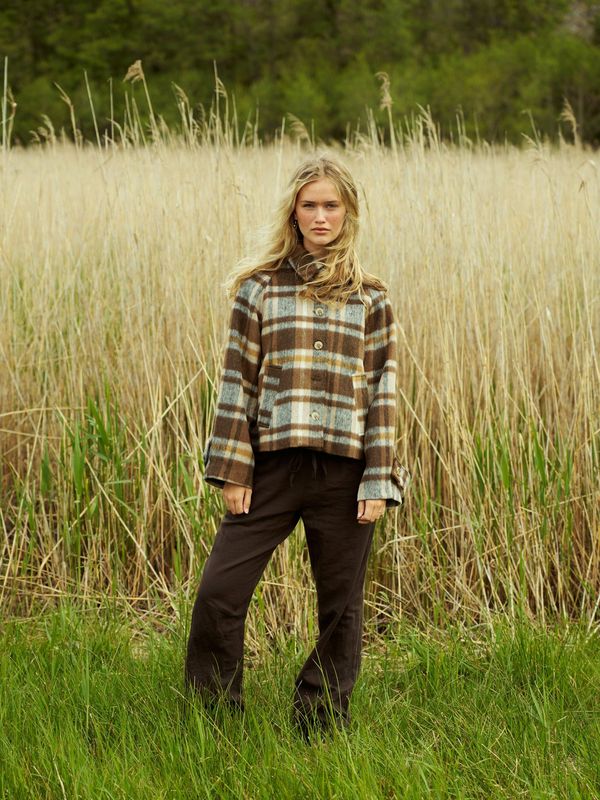 Neo Noir Quinn Check Jacket ruit