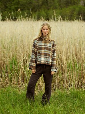 Neo Noir Quinn Check Jacket ruit