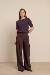 Studio Anneloes Felica shirt aubergine