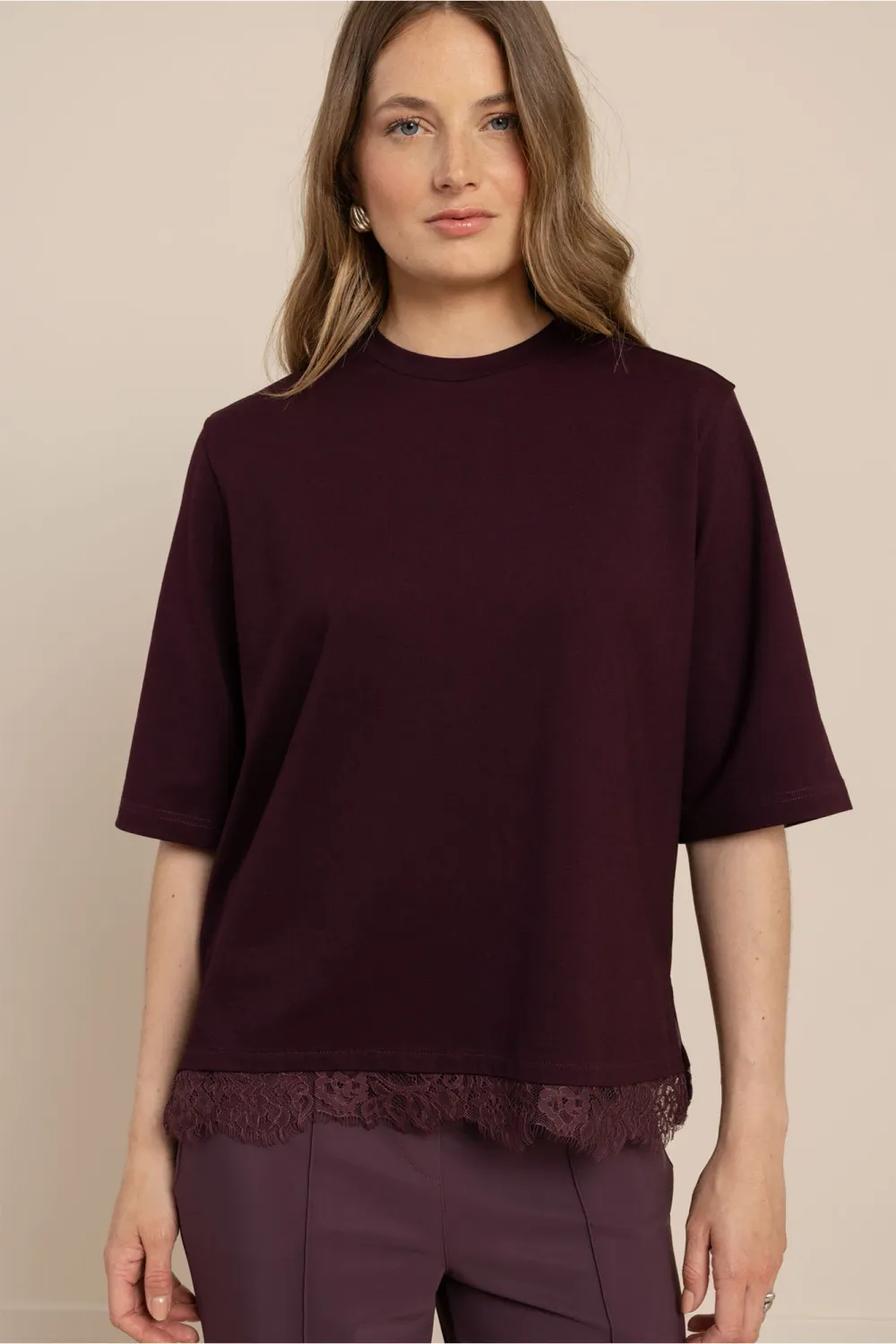 Studio Anneloes Fiore shirt met kant