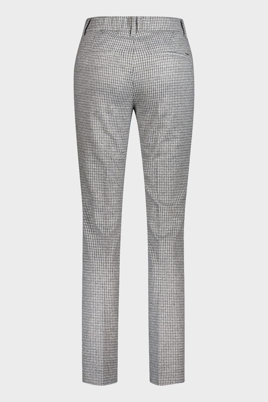 Gardeur slim broek grijs