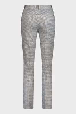 Gardeur slim broek grijs