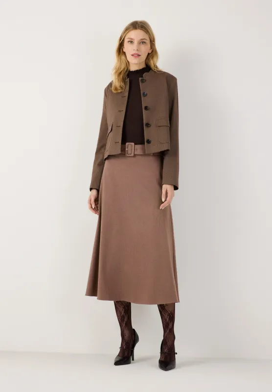 More &amp; More korte blazer bruin