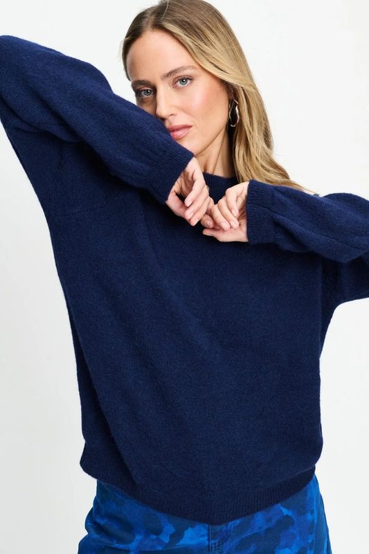 Pom Amsterdam trui blauw
