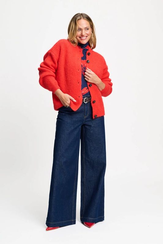 Pom Amsterdam vest Rood