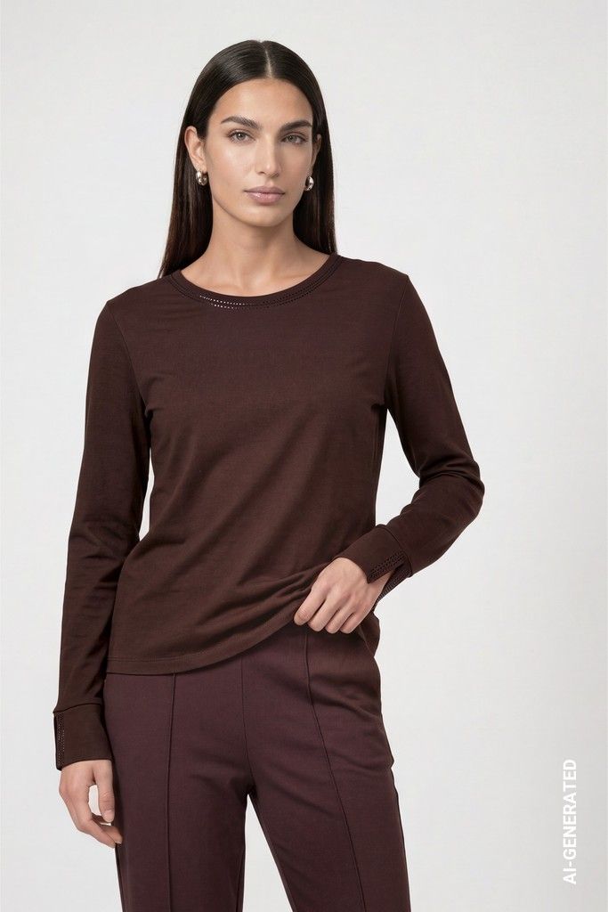 Monari Shirt Bruin