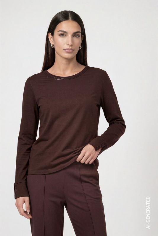 Monari Shirt Bruin