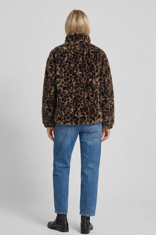 Covered Ladies KNITTED jacket Bruin