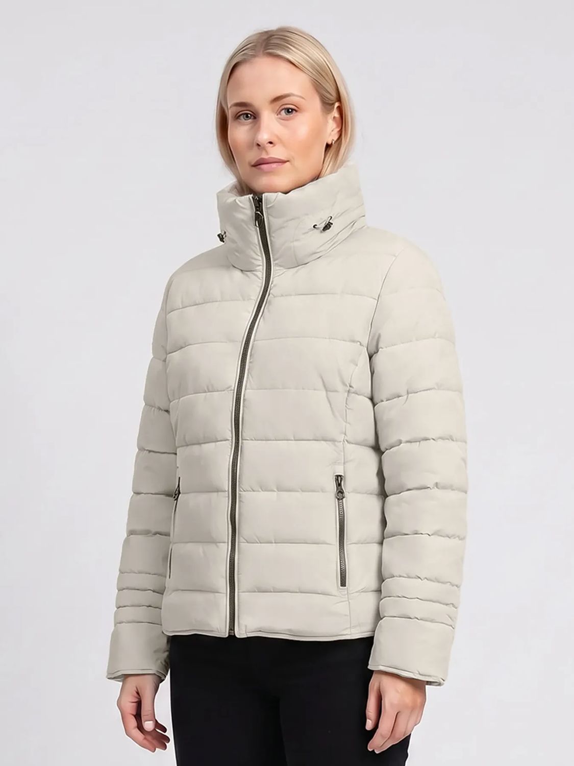 Covered GRS Ria winterjas Grijs