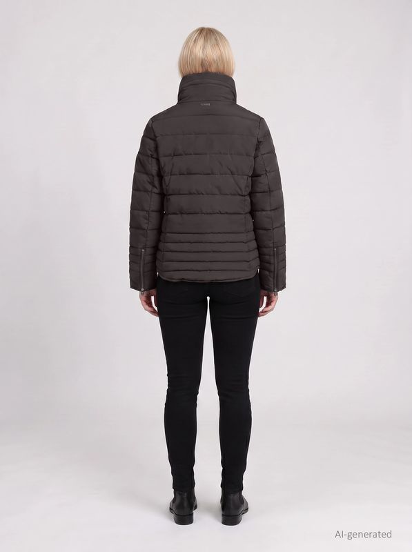 Covered Ladies WOVEN jacket Bruin