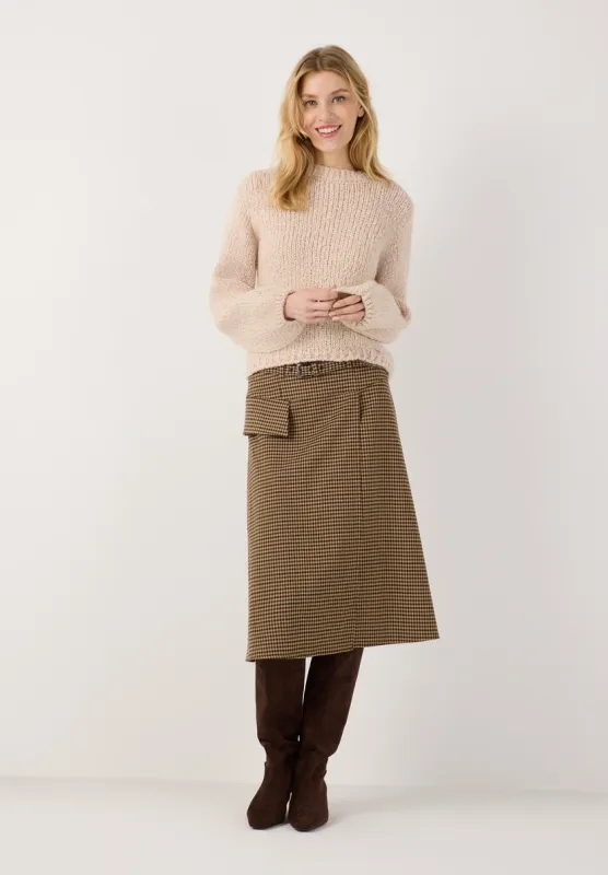 More &amp; More Trui met wijde mouwen Beige