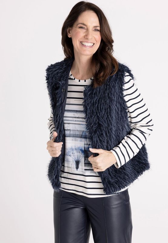 Frank Walder vest met langeharen