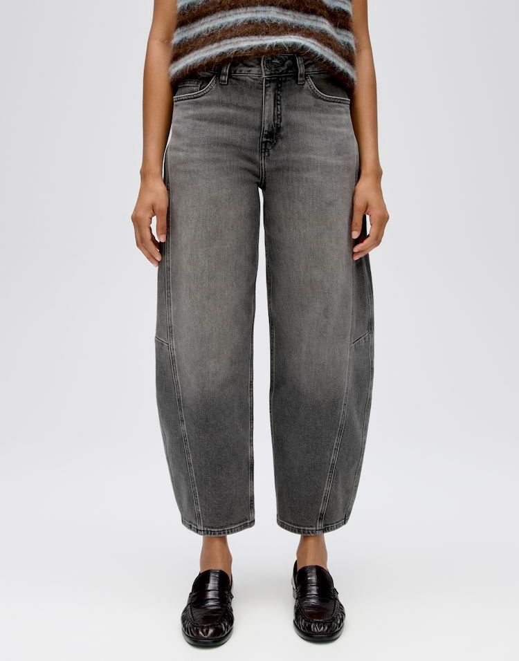 Opus LOLAH MOTION Barrel-jeans van BCI-katoenmix