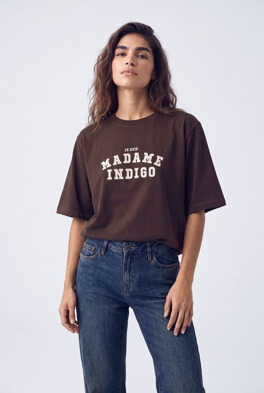 Florez Je suis T-Shirt Bruin