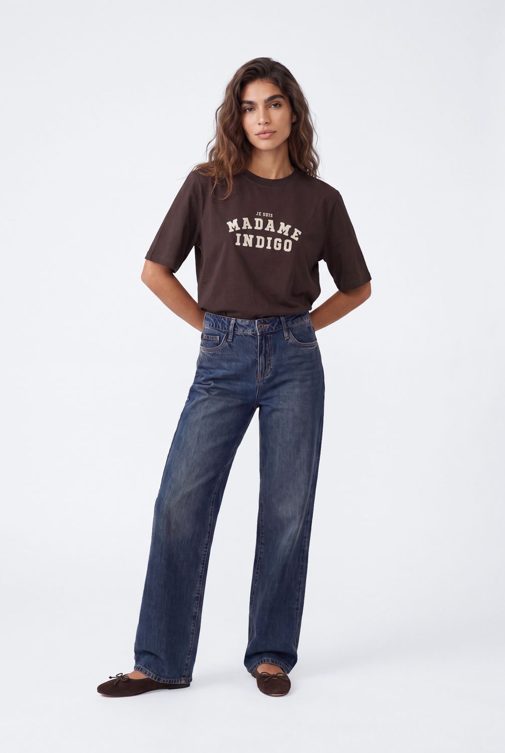 Florez Je suis T-Shirt Bruin