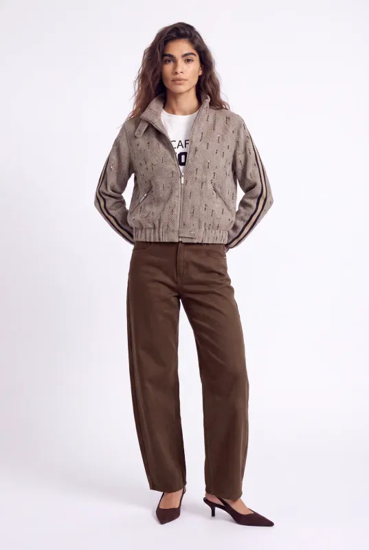Florez Onnedie Jeans Bruin