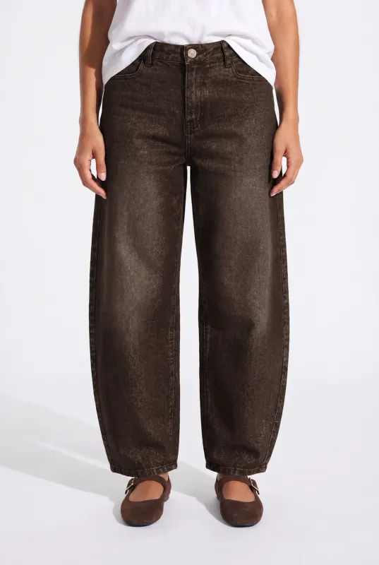 Florez Lennox Jeans Bruin