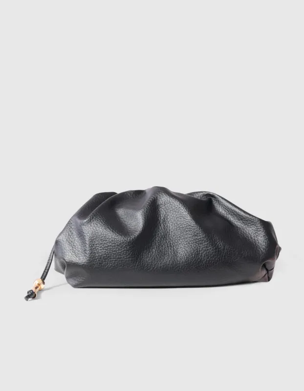 Shoeby Vegan Leren Clutch Zwart Zwart