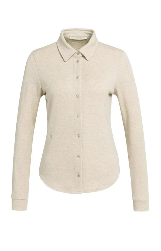 YAYA Jersey blouse beige