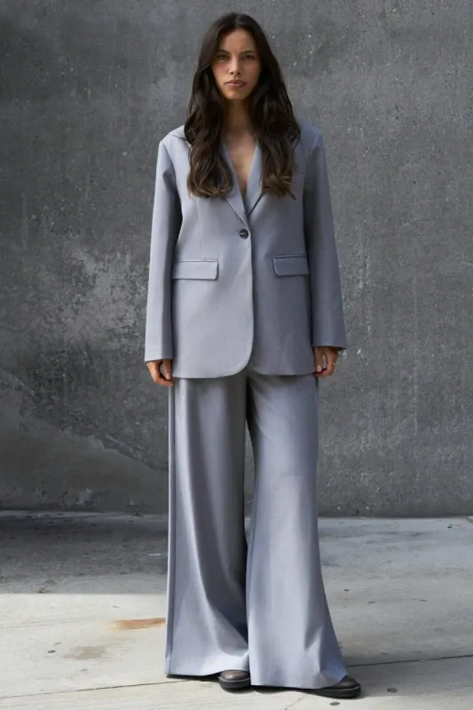 Neo Noir Aarielle Oversized Blazer Grijs