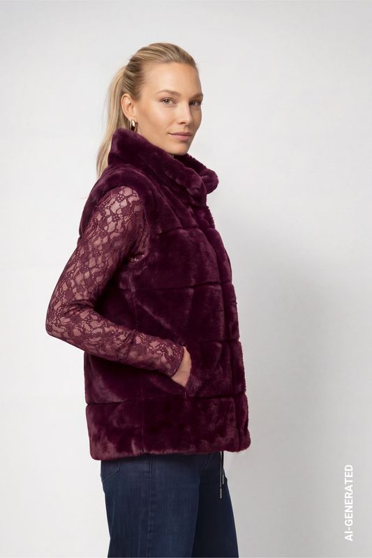 Monari BodyWarmer Rood