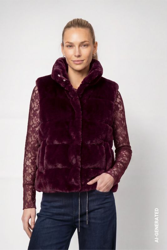 Monari BodyWarmer Rood