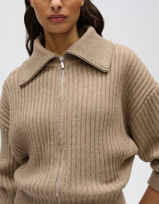 Opus Dodesa Vest Beige