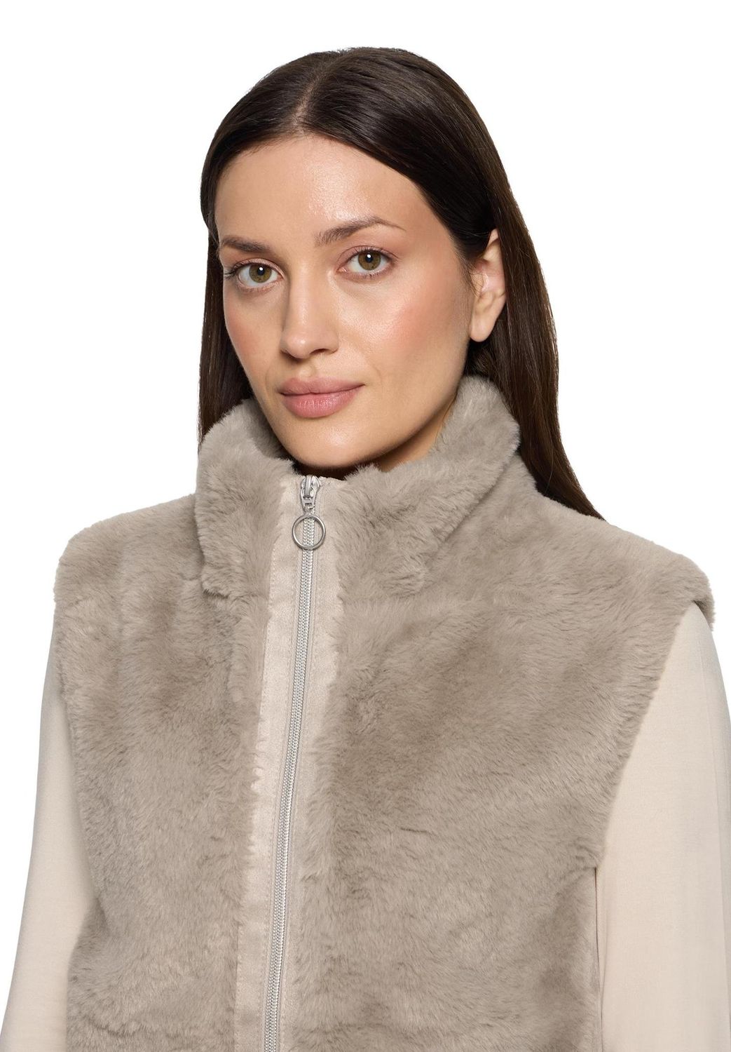 Betty Barclay bodywarmer taupe