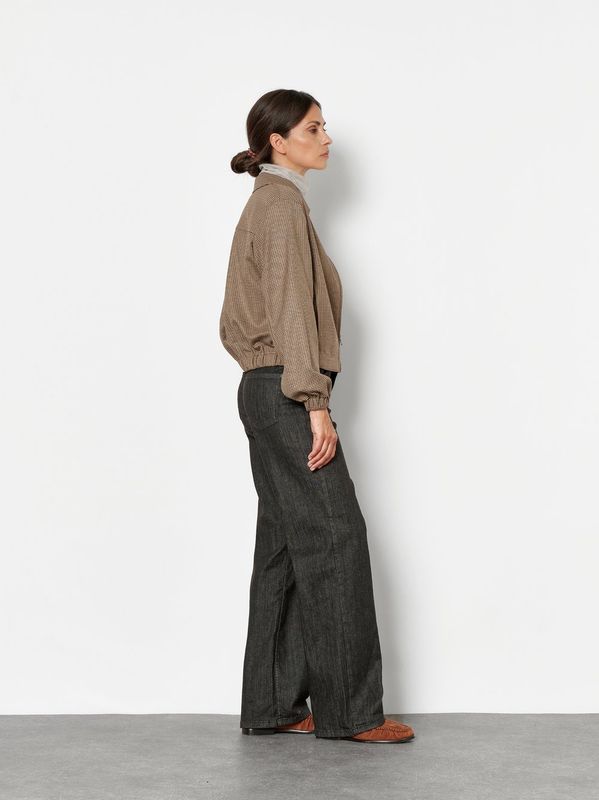 Toni Liv New Wide Broek Bruin