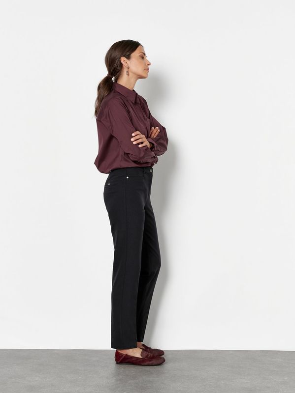 Toni Jenny Smart Broek zwart