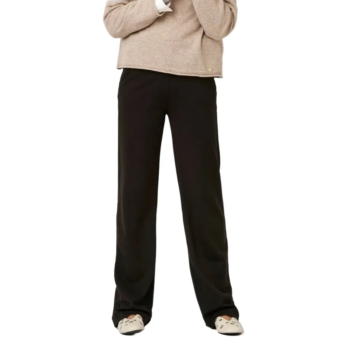 Toni Jenny Wide Broek Bruin