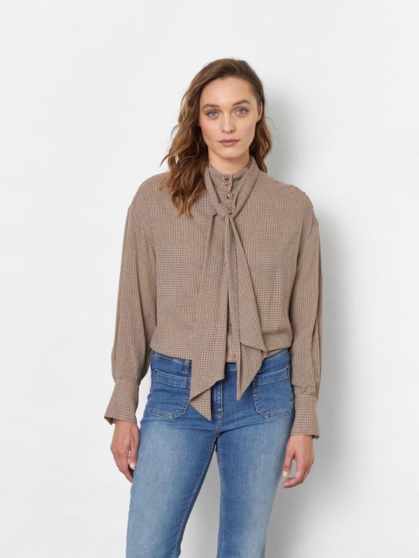 Toni Alva Blouse Bruin