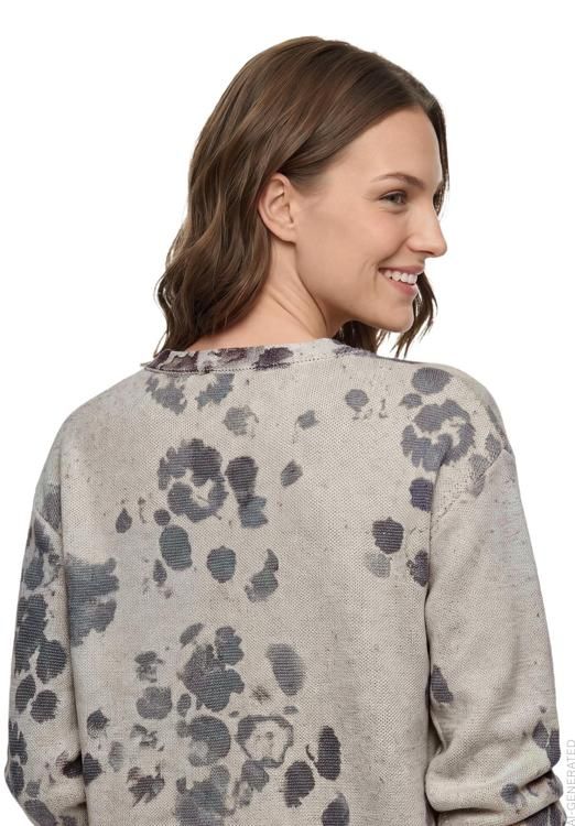 Betty Barclay Gebreide trui Beige/Blauw