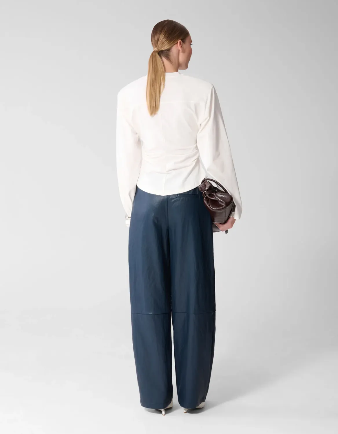Shoeby LA-SBPU NAVY PANTS Blauw 1113943