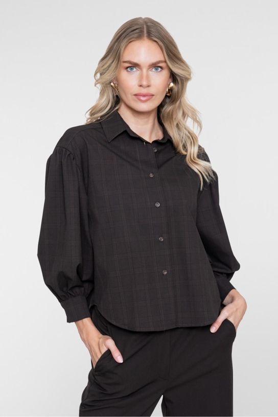 Geisha Blouse Bruin