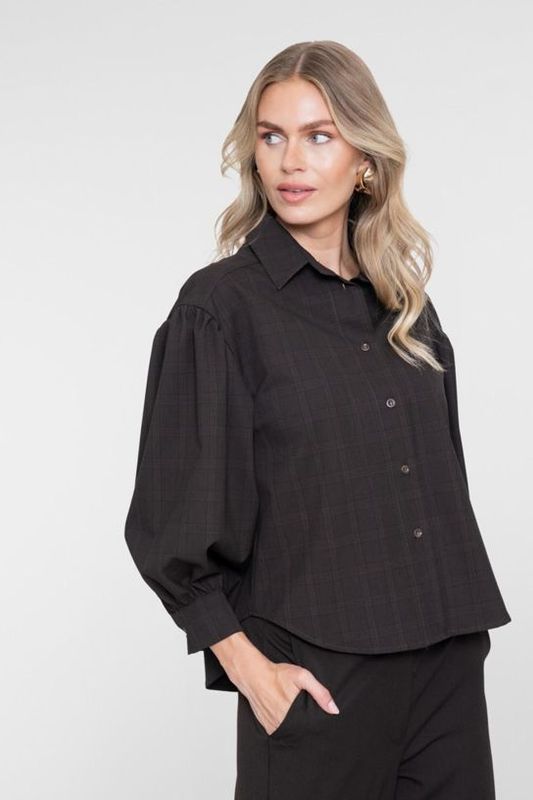 Geisha Blouse Bruin