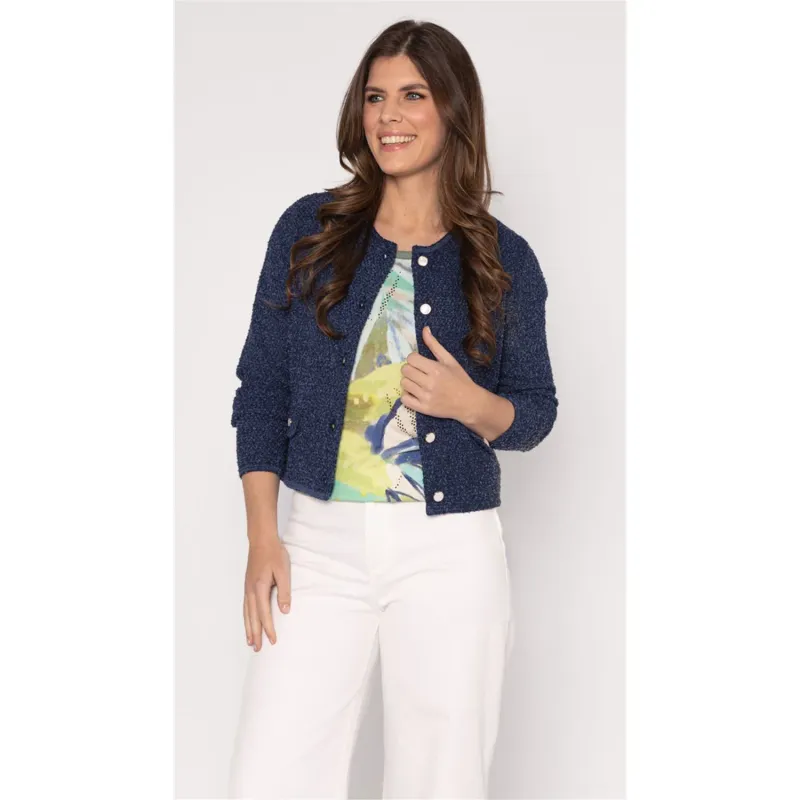 Roberto Sarto Blouson ronde hals Groen