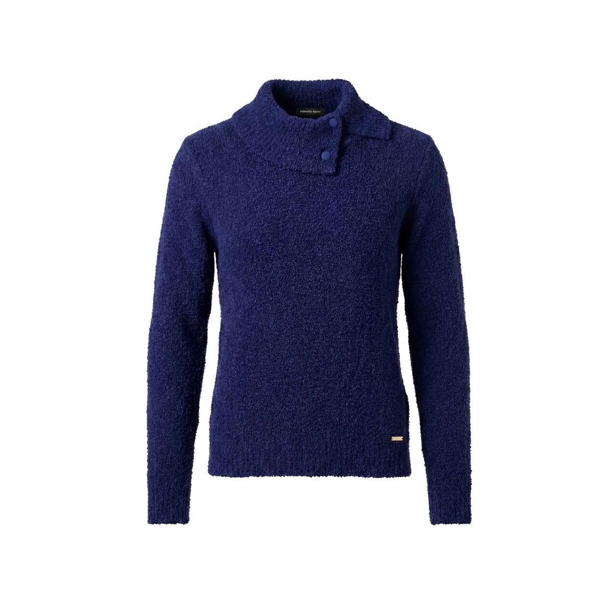 Roberto Sarto Trui bouclé Blauw