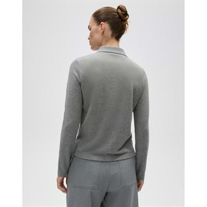 Opus polo Shirt Grijs