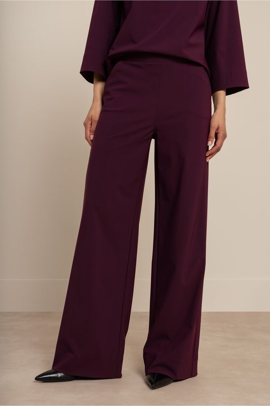 Studio Anneloes Lexie bonded trousers Rood