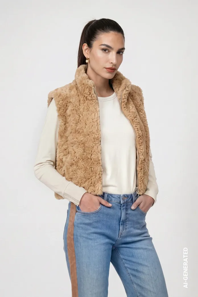 Monari Bodywarmer Bruin
