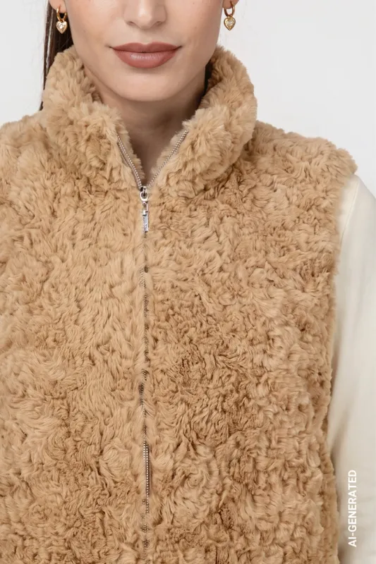 Monari Bodywarmer Bruin