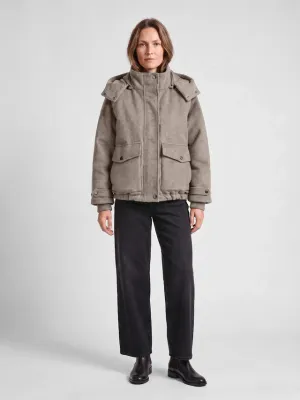Covered Zachte Jas Beige