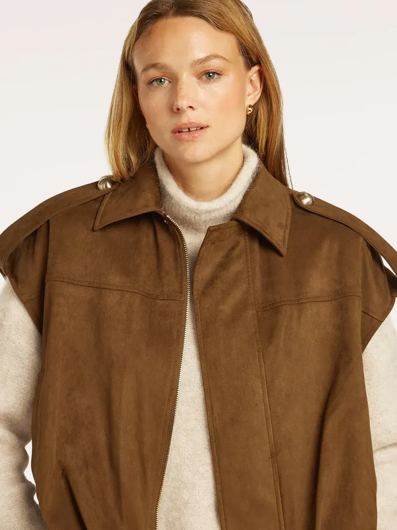 Beaumont LEONTINE Gilet Bruin