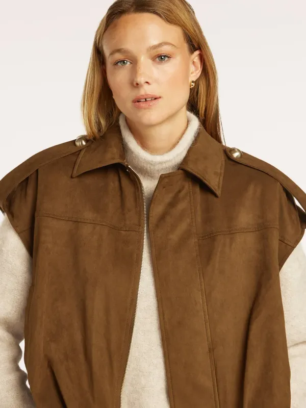 Beaumont LEONTINE Gilet Bruin