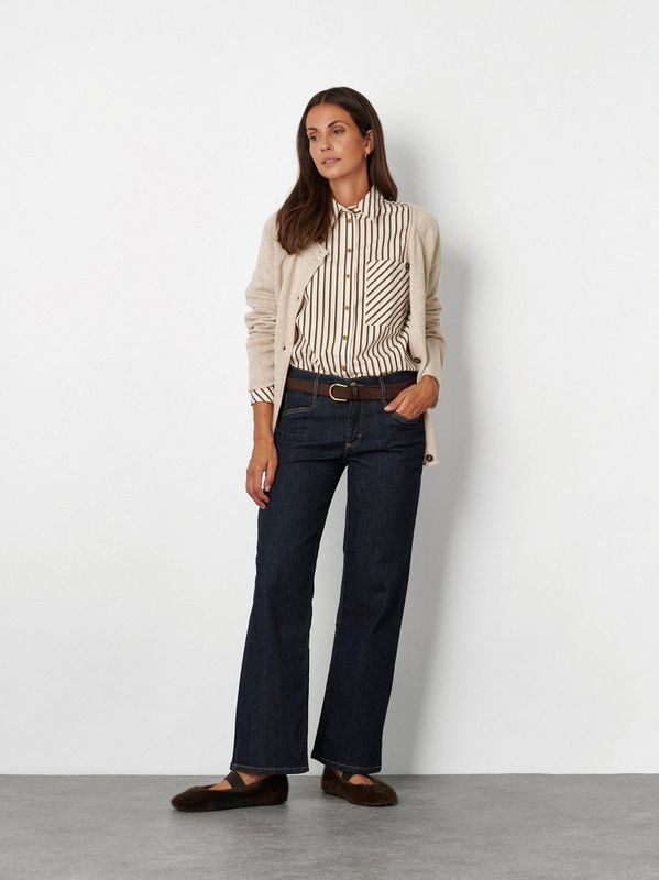 Toni Liv Straight Blauw