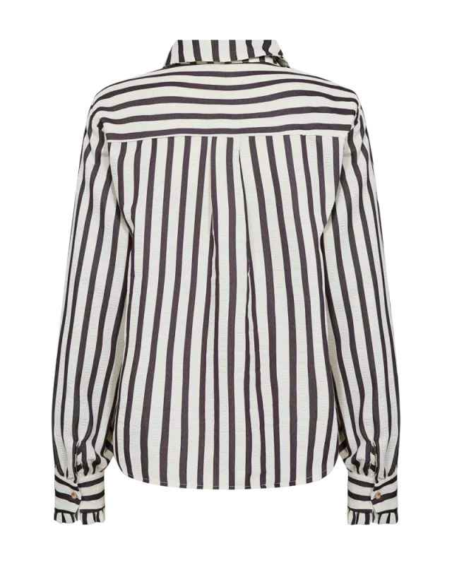 Freequent Gestreept Blouse Paars
