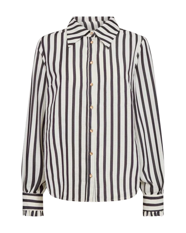 Freequent Gestreept Blouse Paars