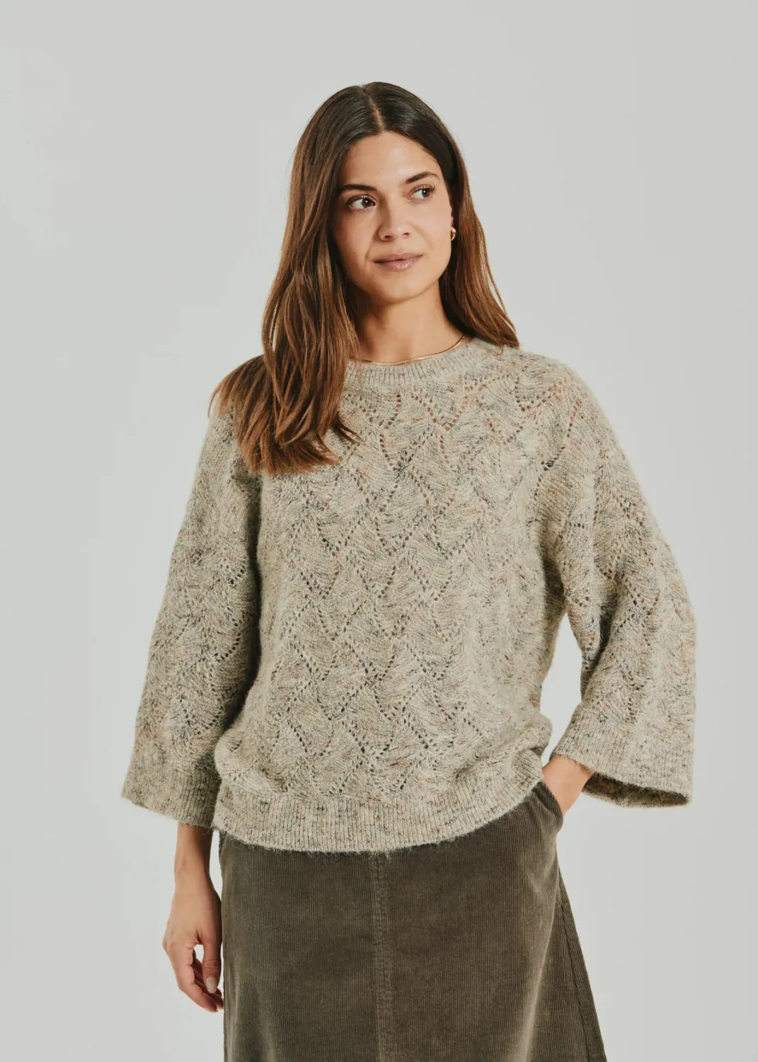 Freequent Trui Beige