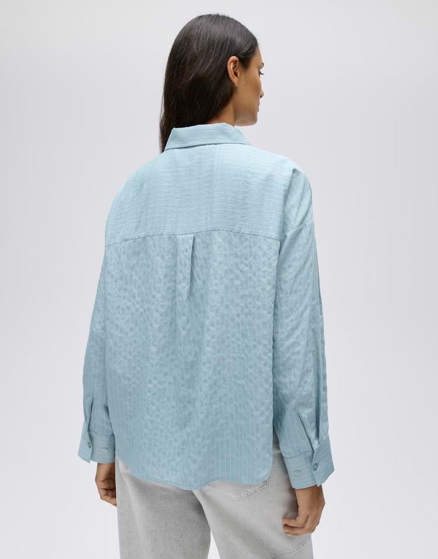 Opus Flui Blouse Blauw
